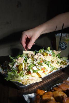 Grilled Chicken Nachos