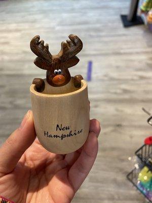 cute moose shot glass