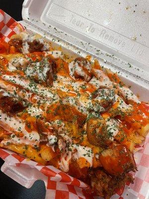 Buffalo Bacon Ranch Chicken fries new menu The French Fry Club.