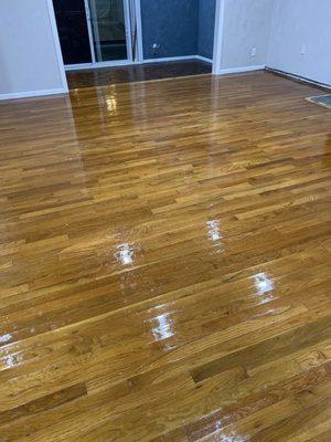 Hardwood floor