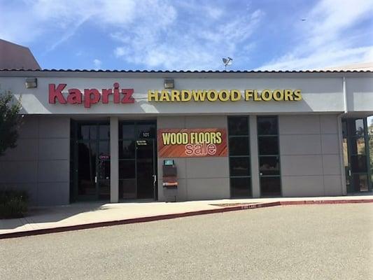 Flooring showroom