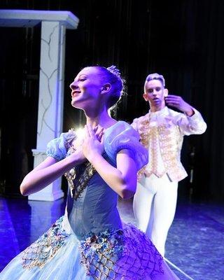 Cinderella and the Prince Act II pas de deux from Raymond Van Mason's Choreography