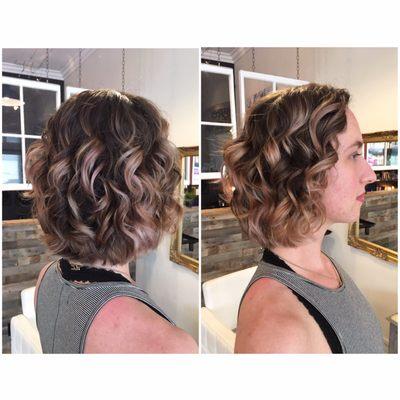 Cut, color & styling done by Katharine