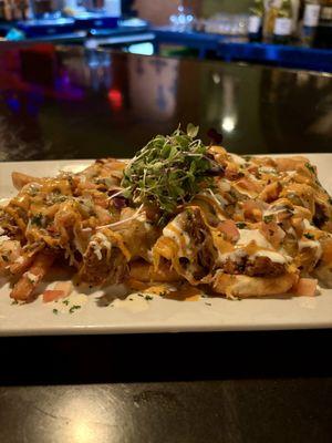 Loaded birria fries