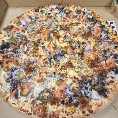 Specialty mix pizza