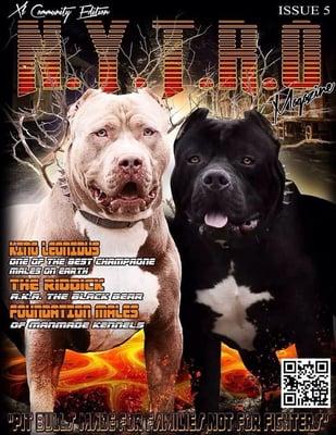 ManMade Kennels front cover of NITRO Magazine