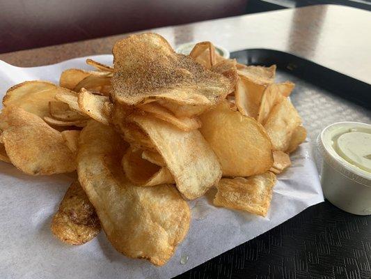 Novrosky's Famous house made chips