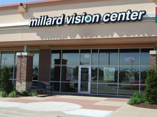 millard vision center store front