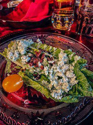 BLUE CHEESE WEDGE SALAD