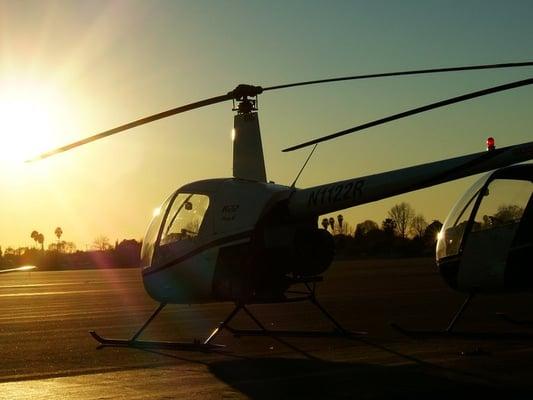 Robinson R22 at El Monte Airport