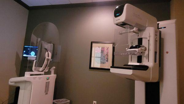 Mammogram room