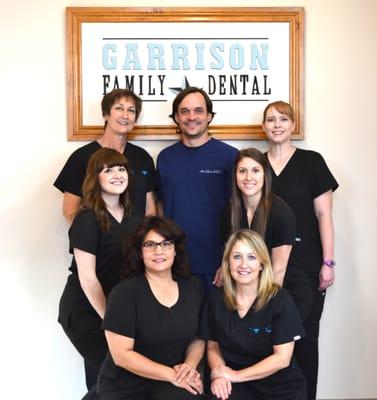 The friendly staff at Garrison Family Dental.