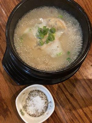 Samgyetang (Gingseng Chicken Soup)