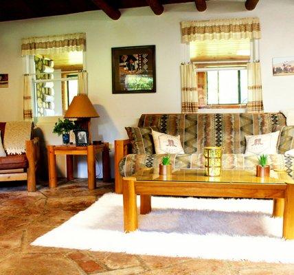 Main Living area in the Creekhouse