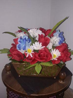 4th of july flowers