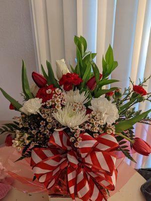 Christmas Flower arrangement