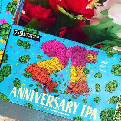 21st Anniversary IPA by 21st Amendment Brewery.