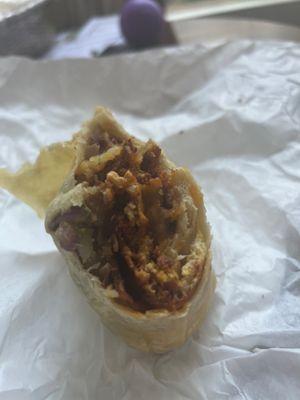 Chorizo Burrito