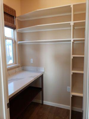 New Pantry shelving