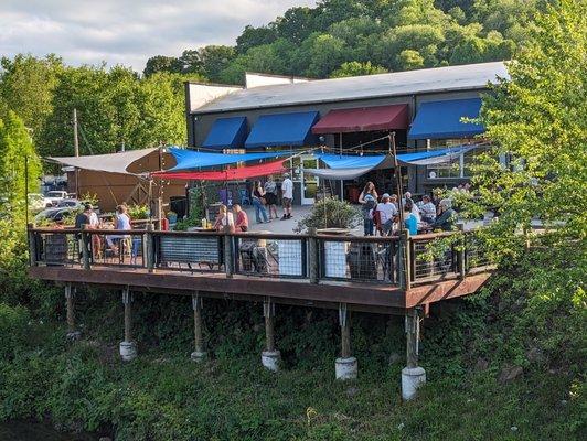 Our outdoor patio.