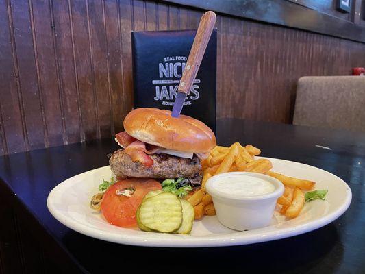 Jalapeño Popper Burger