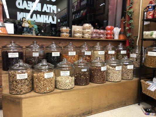 Dried fruits and nuts!