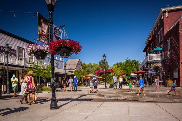 McFadden Plaza in the heart of Carson City