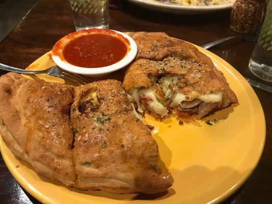 Meat Lovers Calzone!