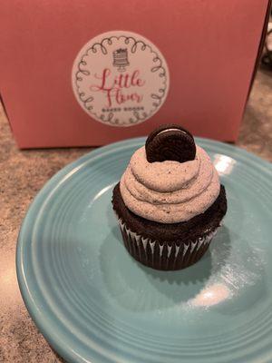 Oreo cupcake