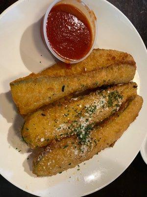 Fried zucchini