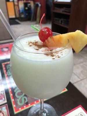 Mixed drink "Frozen Piña Colada"