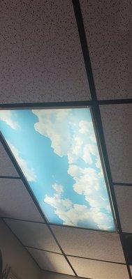 Cool ceiling now