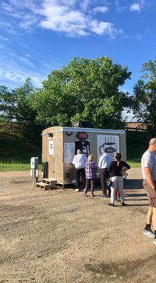 This is a coffee truck across the street from the Amtrak station. Closed Sundays.