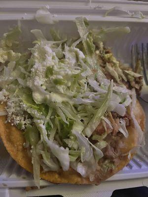 Tostada de Carne