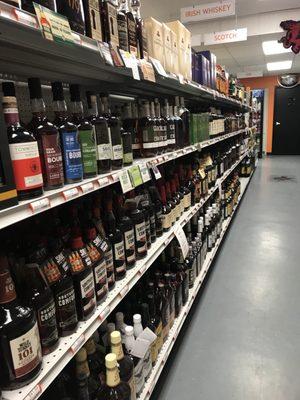 The scotch and gin isle...heaven!