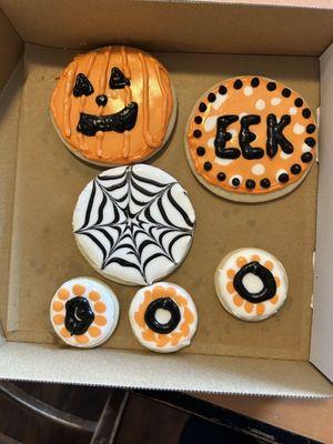 Halloween cookies!