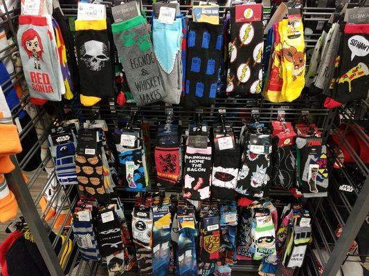 Socks. Socks. Socks.