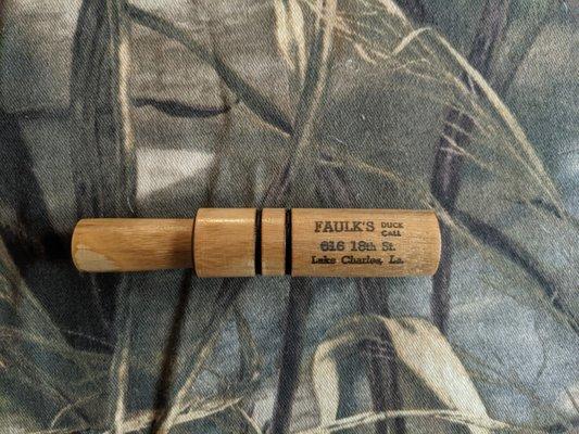 CA-11 Faulk's Cane Duck Call