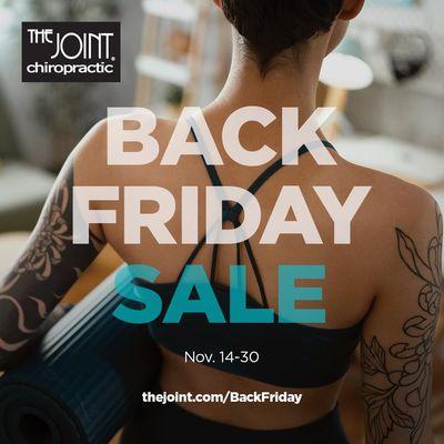 Our Back Friday Promotional Sale will be ending on Nov 30th. Walk-in now to take advantage of this exclusive offer. Don't do pain, do you!