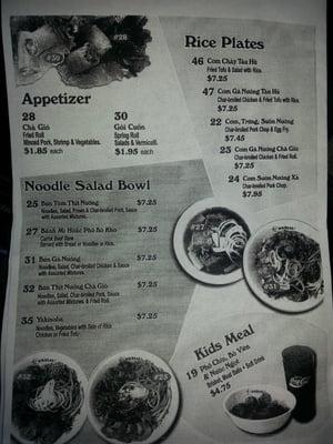 Menu page 3