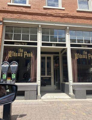 The Widows Peak Parlor in downtown St. Cloud, MN.