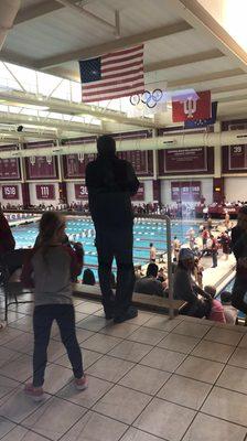 Swimming area! Go Hoosiers!