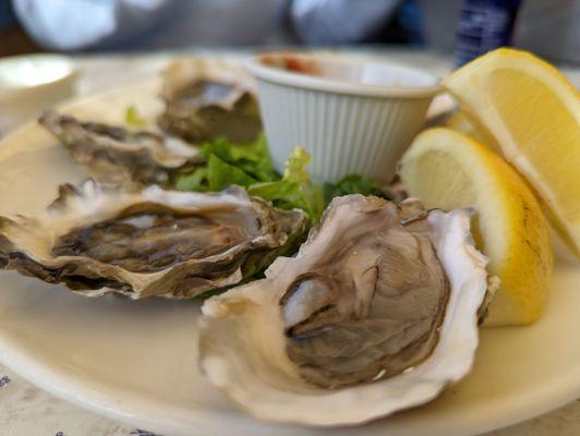 Oysters 1/2 Shell - $18.50