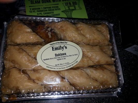 The Best place to get baklava on the east side..heck the only place but very good