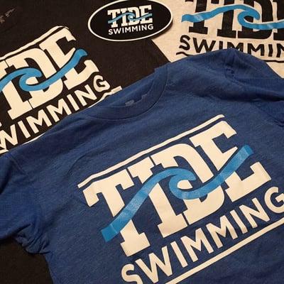 T-Shirts produced for swim team