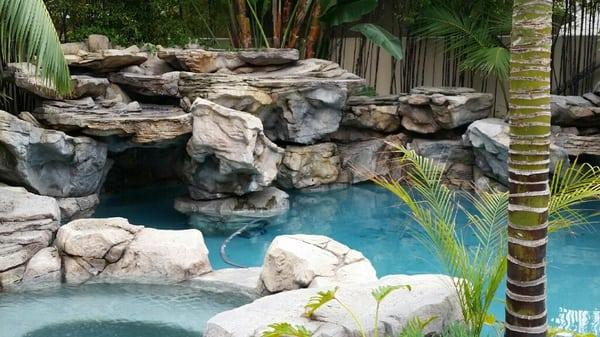 Man made grotto by DC Landscapes