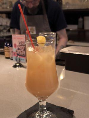 Rum punch non-alcoholic