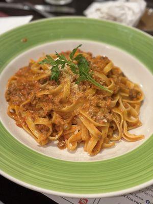 Fettuccine Creamy Bolognese