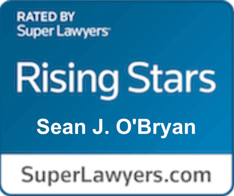 Super Lawyers® Rated in the Top 2.5% Personal Injury Attorneys - Sean O'Bryan.