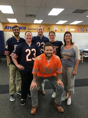 Bears day with Athletico staff!!!